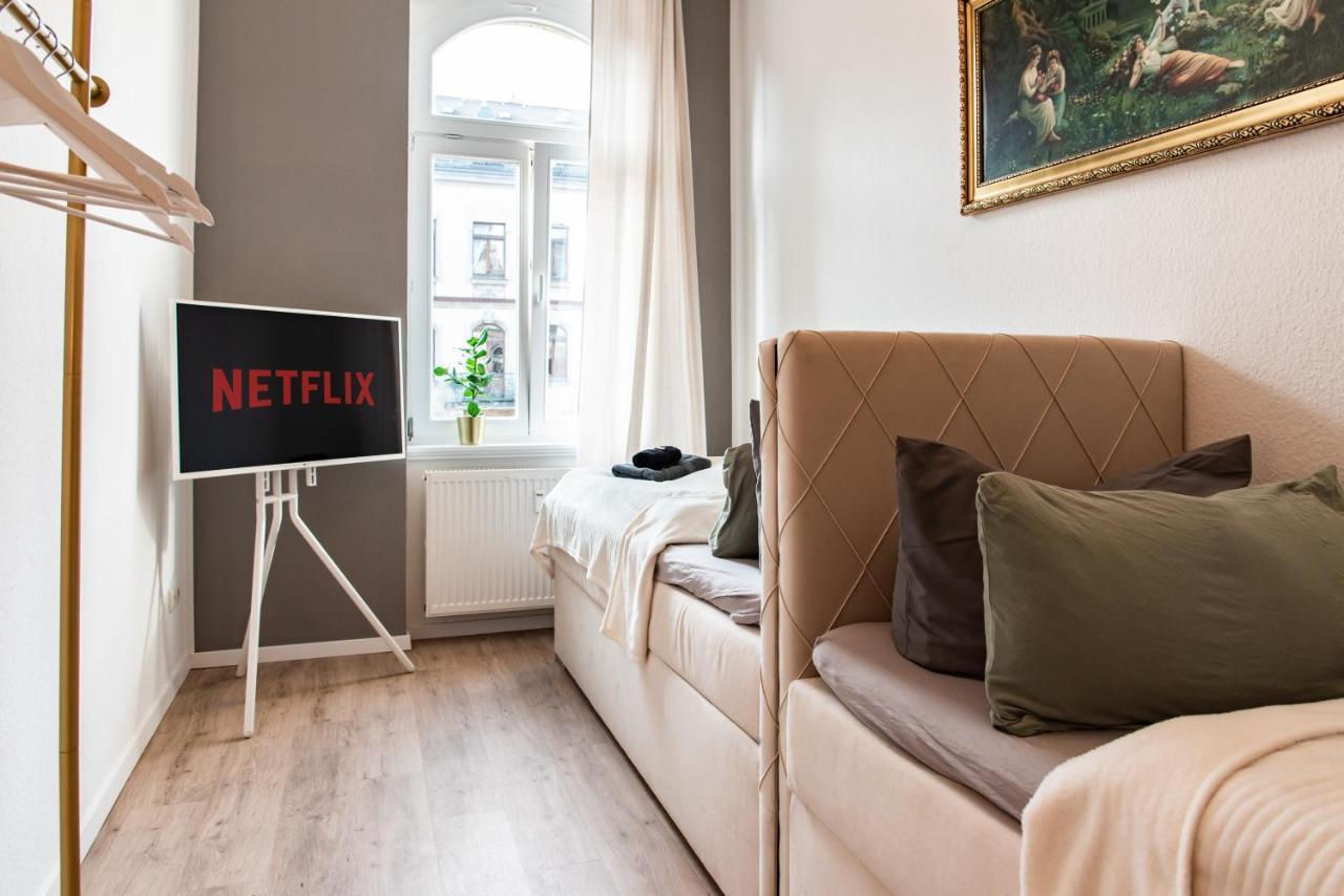 The Grande Kassberg Apartment - Balkon, Netflix, Nespresso, Zentral Chemnitz Extérieur photo